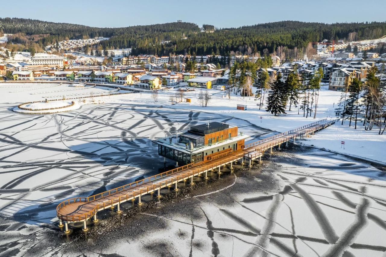 Residence Koubek - Apartmán A121 s infrasaunou Molo Lipno Lipno nad Vltavou Exteriér fotografie