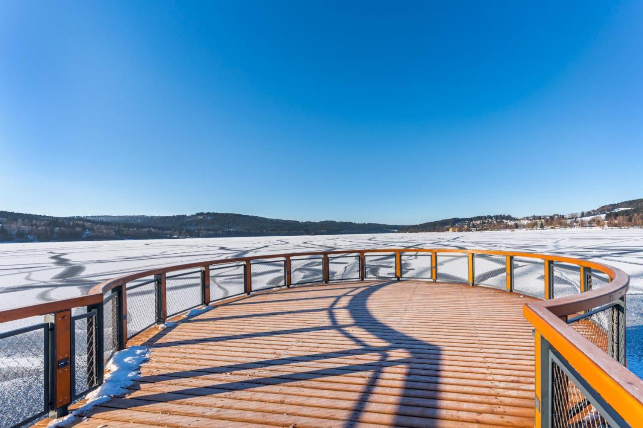 Residence Koubek - Apartmán A121 s infrasaunou Molo Lipno Lipno nad Vltavou Exteriér fotografie
