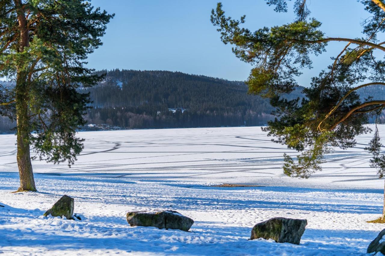 Residence Koubek - Apartmán A121 s infrasaunou Molo Lipno Lipno nad Vltavou Exteriér fotografie