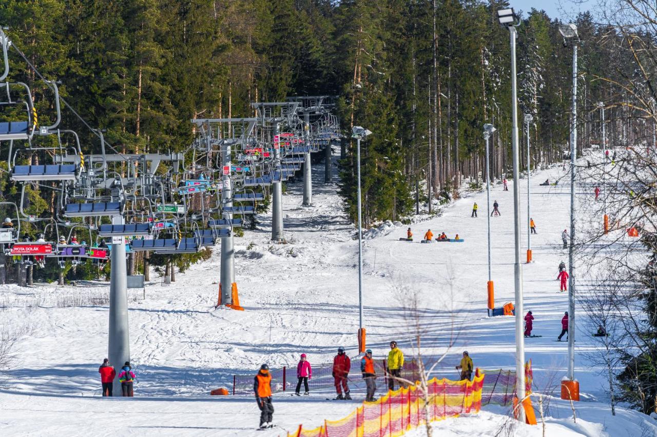 Residence Koubek - Apartmán A121 s infrasaunou Molo Lipno Lipno nad Vltavou Exteriér fotografie