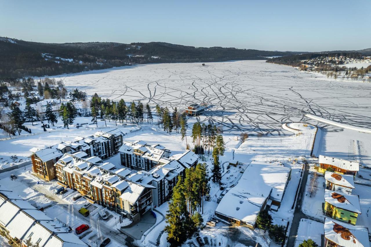 Residence Koubek - Apartmán A121 s infrasaunou Molo Lipno Lipno nad Vltavou Exteriér fotografie